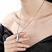 MMTTAO Couple Necklace Crown Bar His Queen Her King Matching Heart Sets Titanium Stainless Steel CZ Cubic Zirconia Puzzle Pendant Necklace for Women Men Promise Jewelry Gifts, His Queen Her King, 2Pcs