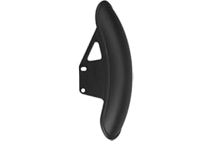 Universal Motorcycle Front Fender,Motorcycle Front Mud Guard,Rear Fender,Mud Flap,Mini Front Fender for GN125 GN250,Black