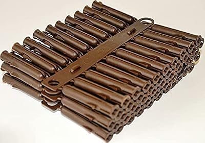Greened House Brown Wall Plugs 96 Pack 7x42mm Universal Screw Fixing