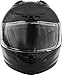 Fuel Helmets Unisex-Adult Full Face Helmet, Gloss Black, Medium
