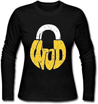 CHSMGS Women Kettlebell Long Sleeve Shirt Gifts 100% Cotton
