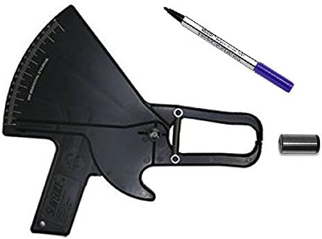 Slim Guide Skinfold Caliper Essential Kit Black