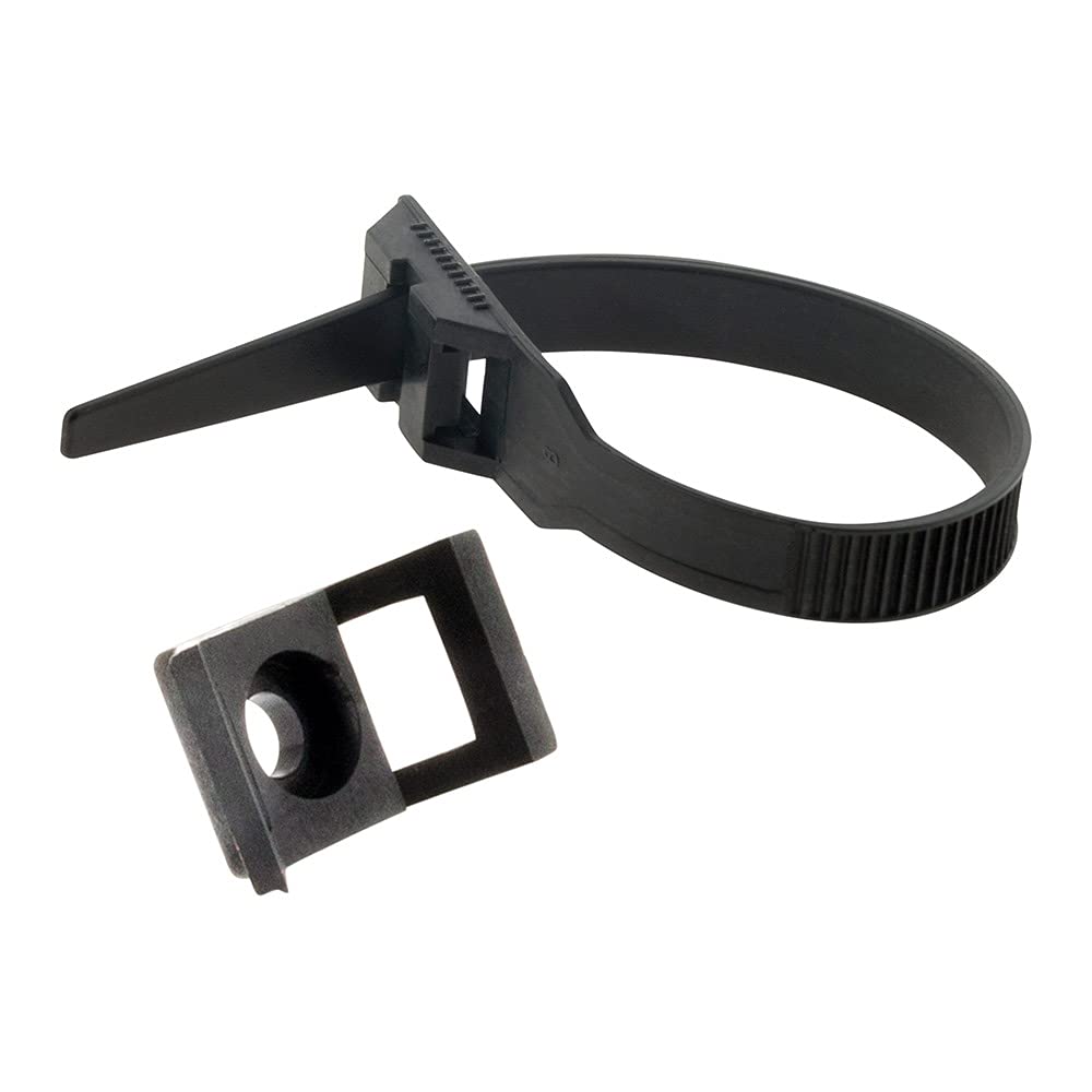 Zenitech 121059 Cable Ties Set of 25 Black