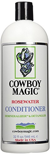 Cowboy Magic Rosewater Shampoo and Rosewater Conditioner Bundle, 32oz Each