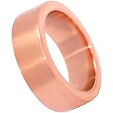 Bhavi Jewellers Pure Copper Traditional Style 2mm Thick Handmade Ring For Women and Men