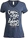 Coffee, Scrubs, Rubber Gloves - Funny Doctor Nurse Cute V-Neck T-Shirt for Women-(Vneck,L)
