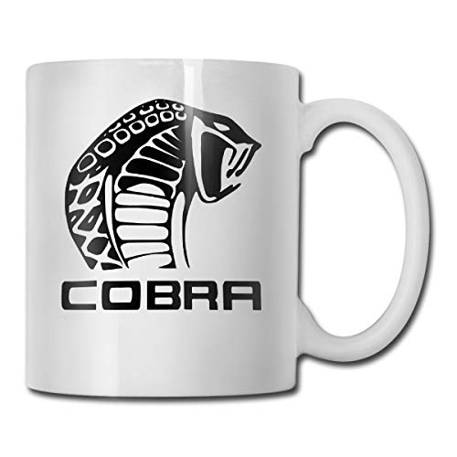 CharmKAT Customized Mug Cobra Shelby Logo Printed Ceramic Coffee Mug 11 Ounce