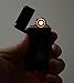 Jobon ZB-576 Lighter® USB Rechargeable Windproof Electric Lighter Set with USB Charging Cable and Gift Packaging Black