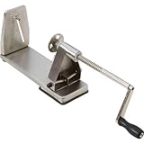 Maxam KTSPIRAL Kitchen Utensil Stainless Steel Vegetable Spiral Slicer, 10-5/8" x 4-1/2" x 2-7/8", Silver