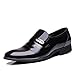 YangXieJiang Mens Patent Leather Tuxedo Dress Shoes Lace up pointed Toe Oxfords