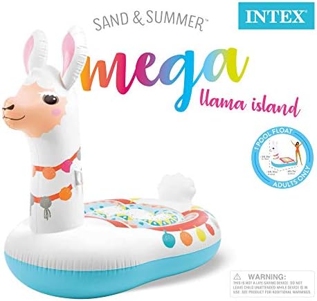 inflatable llama pool float