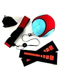 Volleyball Training Equipment Aid - Practice Your Serving, Setting & Spiking with Ease, Great Solo Serve & Spike Trainer for Beginners &Pro, Perfect Volleyball Gift & Arm Sleeve with UV