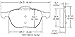 V-Trust Top Quality Ceramic Brake Pads-VTCRD1044-[FRONT Wheel]