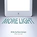 SAKOBS Light Therapy Lamp, LED Bright White Therapy Light - UV Free 10000 Lux Brightness, 3 Adjustable Brightness, Touch Control, Standing Bracket, for Home/Office Use & Happy Life
