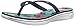 Skechers Performance Women's H2 Goga Lagoon Flip Flop,Navy,8 M US