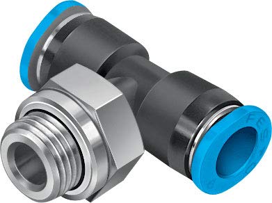 Festo 186272 Model QSMT-G1/8-4 Push-In T-Fitting (Pack of 10)