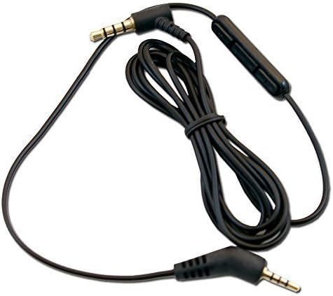 VEVER Audio Cable Replacement Cord with Mic For Bose QuietComfort 3 QC3 QC 3 Headphones (For QC3+Mic)