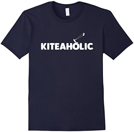 Men's Kiteaholic Kitesurfing Shirt Medium Navy
