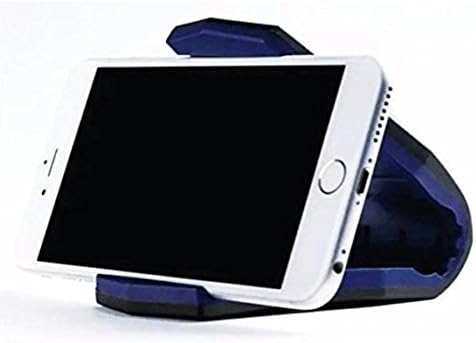 Vehicle-mounted Mobile Scaffold Holder Cradle Universal Car Phone Holder Stand Adjustable Alligator Clip (Blue)