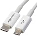 AmazonBasics USB Type-C to Micro-B 2.0 Charger Cable - 6 Feet (1.8 Meters) - White