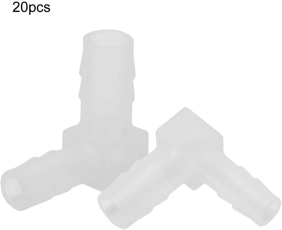 YOUTHINK 20PCS Aquarium Joint 90°Elbow Air Pump Pipe Adapter Fish Tank Hose Fittings Connector Suitable for Most Air Pump - Image 3
