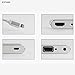 Lightning to HDMI VGA Audio Adapter Converter Cable, Plug & Play 3 in 1 Compatible for iPhone Xs/XR/X / 8/8 Plus / 7/7 Plus / 6/6 Plus / 6S /iPad/IPad Mini/IPad Pro