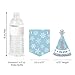 Big Dot of Happiness ONEderland 1st Birthday - First Birthday Boy Smash Cake Decorating Kit - Winter Wonderland High Chair Decorations