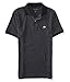 Aeropostale Men's Solid Heritage Jersey Polo Shirt