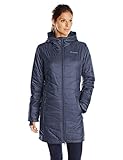 Columbia Women's Mighty Lite Hooded Jacket, Nocturnal, X-Large