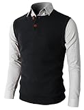 H2H Mens Knitted Sweater Vests of Various Styles