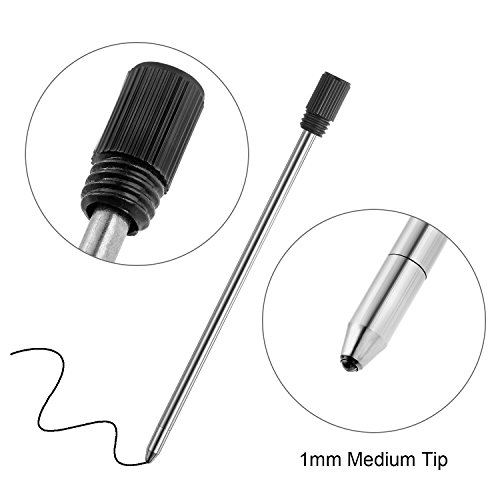 TecUnite 2.75 Inch Ballpoint Pen Refills for Diamond Crystal Stylus