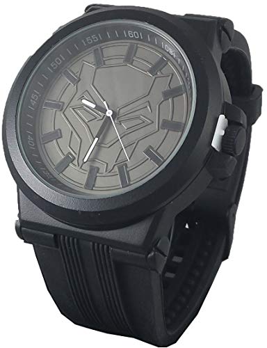 Marvel Black Panther Men's Black Watch