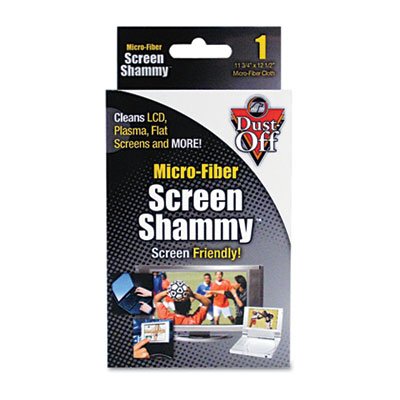 Flat Screen Dry Shammy, 12 1/2 X 12, Canister