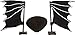 Mystic Industries Black Bat Halloween Vehicle Costume