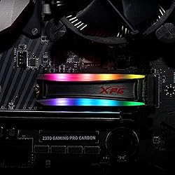 XPG S40G 2TB RGB 3D NAND PCIe Gen3x4 NVMe 1.3 M.2