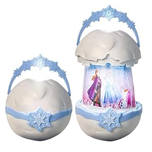 Frozen Disney Kids Pop Up Lantern Night Light and Torch By GoGlow, White