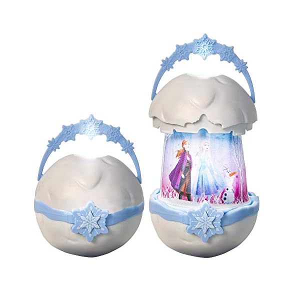 Frozen Disney Kids Pop Up Lantern Night Light and Torch By GoGlow, White