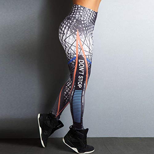 Molyveva Women High Waist Yoga Sport Pants Casual Trousers Gym Fitness Leggings