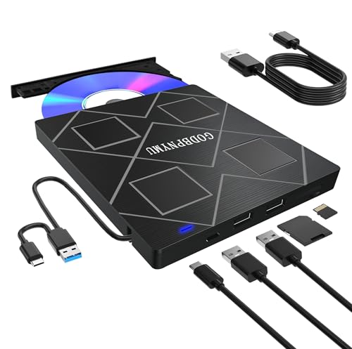 5-in-1 Extemal CD/DVD Drive