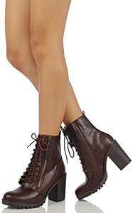 soda malia heeled combat boots