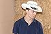Simplicity Men's & Women's Western Style Cowboy/Cowgirl Straw Hat