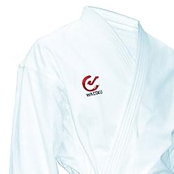WKF Karate Competition Approved Snap Effect White