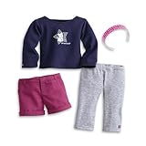 American Girl My AG Coconut Fun Outfit for Dolls + Charm