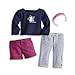 American Girl My AG Coconut Fun Outfit for Dolls + Charm