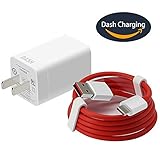 OnePlus Dash Power Bundle, iMangoo OnePlus 5 Dash Charger 5V 4A Dash Charging Adapter US Plug + 3.3ft Dash USB Type C Cable for OnePlus 3 / 3T Fast Charging High Speed Data Sync Cable