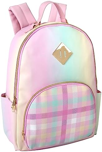 Amazon.com | Betsey Johnson Boarder Print Clear Backpack  display picture 2