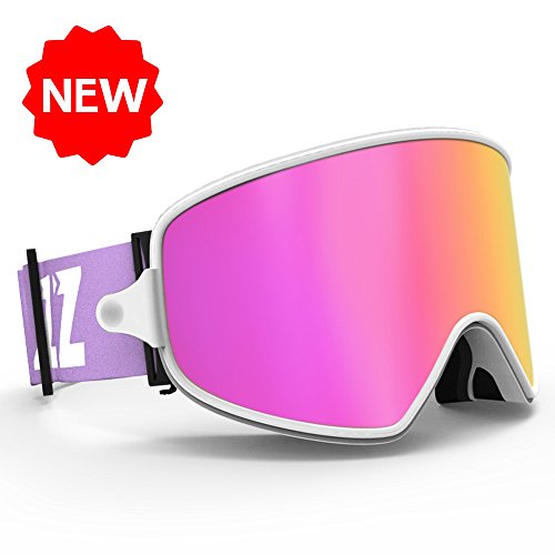 Copozz mx ski snow goggles - 2-in-1 for any weather - m…