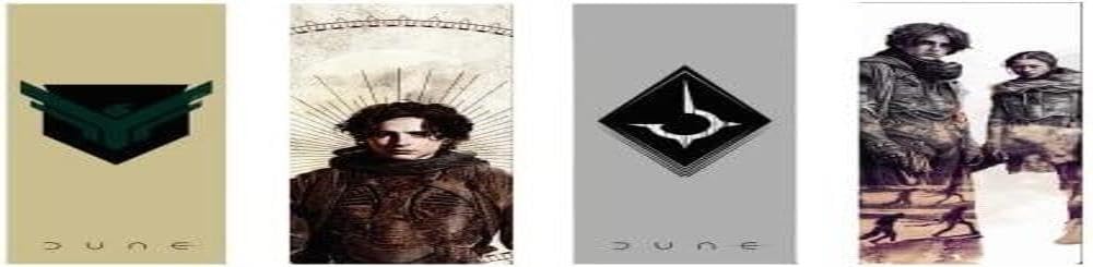 DARK HORSE Set Of 4 Dune Model 2 Magnetic Bookmarks