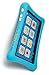 Nabi 2 Tablet Bumper Case with 26 Piece Kinabis Letter Pack Bundle - Educational and Interactive Alphabet Letters with Protective Blue Tablet Case for Kids Ages 3 Plus