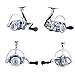 Diwa Spinning Fishing Reels for Saltwater Freshwater Ice Fishing Reels Ultra Smooth Ultralight Powerful Trout Carp Spinner Gear 13+1 Stainless Ball Bearings Aluminum Alloy Body Spools